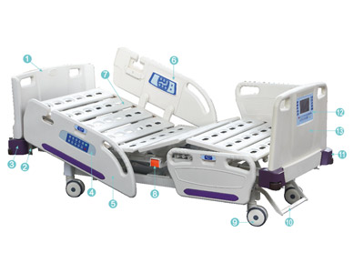 <b>Luxurious Electric ICU bed</b>